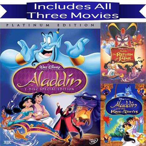 aladdin movie blu ray|aladdin the complete series dvd.